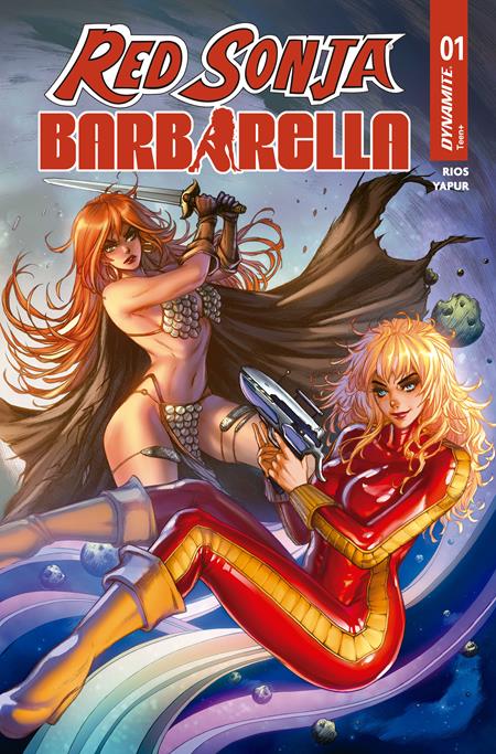 11/04/2026 RED SONJA BARBARELLA #1 CVR B COLLETTE TURNER VAR DYNAMITE ENTERTAINMENT