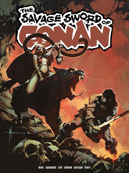 11/11/2026 SAVAGE SWORD OF CONAN #17 CVR B NICK MARINKOVICH VAR (MR) TITAN COMICS
