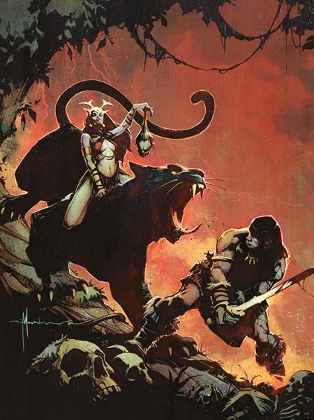 11/11/2026 SAVAGE SWORD OF CONAN #17 CVR D NICK MARINKOVICH VIRGIN CARDSTOCK VAR (MR) TITAN COMICS