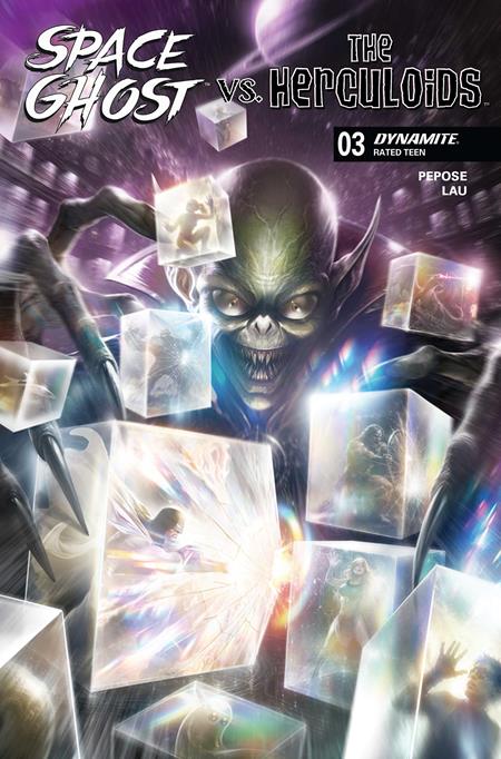 11/18/2026 SPACE GHOST VS THE HERCULOIDS #3 CVR A FRANCESCO MATTINA DYNAMITE ENTERTAINMENT