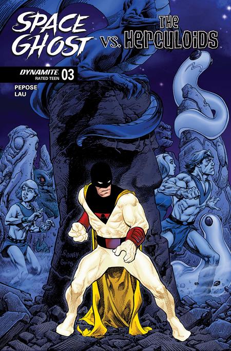 11/18/2026 SPACE GHOST VS THE HERCULOIDS #3 CVR E TOM RANEY VAR DYNAMITE ENTERTAINMENT