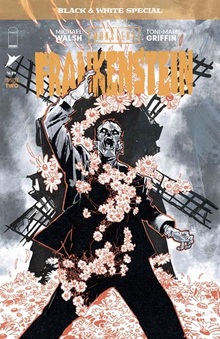 11/11/2026 UNIVERSAL MONSTERS FRANKENSTEIN B&W SPECIAL #2 (OF 2) CVR A MICHAEL WALSH IMAGE COMICS