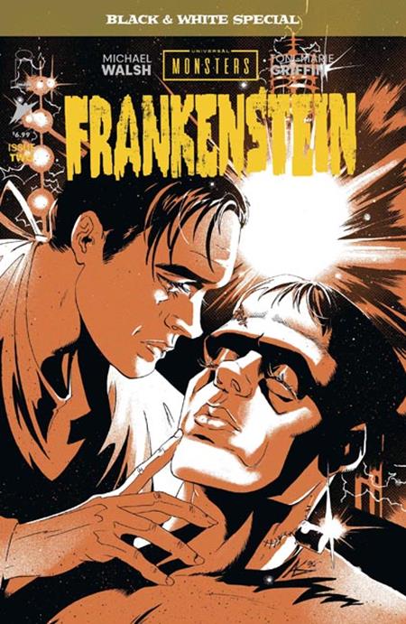 11/11/2026 UNIVERSAL MONSTERS FRANKENSTEIN B&W SPECIAL #2 (OF 2) CVR B AL KAPLAN VAR IMAGE COMICS