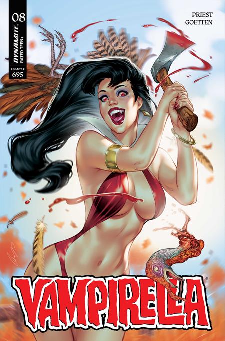 11/18/2026 VAMPIRELLA (2026) #8 CVR D ELIAS CHATZOUDIS VAR DYNAMITE ENTERTAINMENT