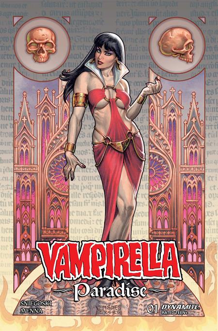 11/18/2026 VAMPIRELLA PARADISE #1 CVR B JOSEPH MICHAEL LINSNER VAR DYNAMITE ENTERTAINMENT