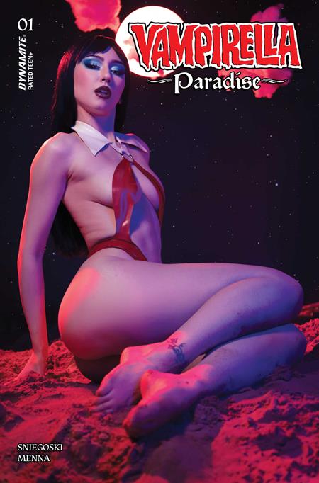 11/18/2026 VAMPIRELLA PARADISE #1 CVR D LAUREN DELOREAN COSPLAY VAR DYNAMITE ENTERTAINMENT