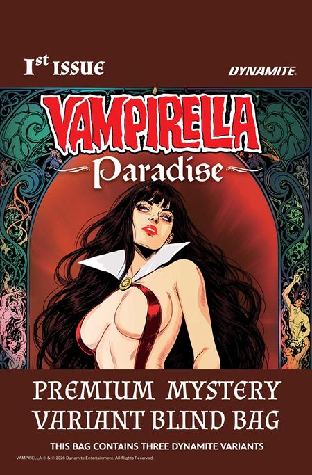 11/18/2026 VAMPIRELLA PARADISE #1 CVR J PREMIUM MYSTERY BLIND BAG VAR DYNAMITE ENTERTAINMENT