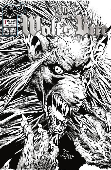 11/25/2026 WOLFS BITE #1 (ONE SHOT) CVR C ROY ALLAN MARTINEZ B&W LIMITED EDITION VAR (MR) PRANA PUBLISHERS