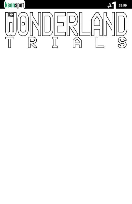 11/11/2026 WONDERLAND TRIALS #1 CVR B BLANK SKETCH VAR EX POSSE HOLDINGS