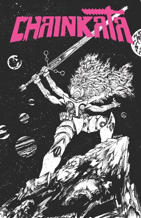 12/23/2026 CHAINKATA #2 CVR B DANIEL WARREN JOHNSON B&W VAR IMAGE COMICS