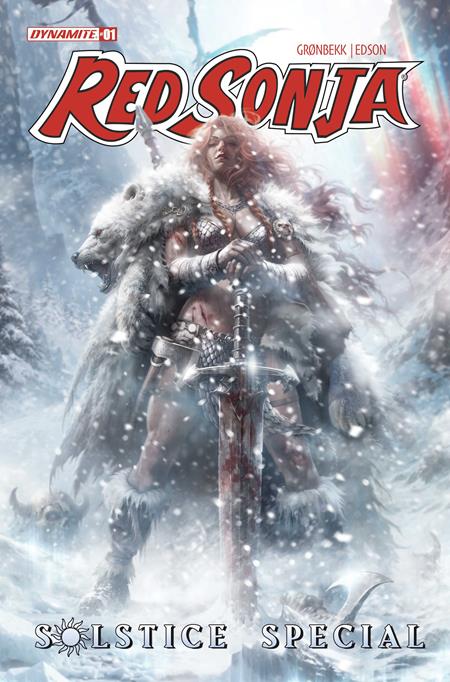 12/23/2026 RED SONJA SOLSTICE SPECIAL #1 (ONE SHOT) CVR A FRANCESCO MATTINA DYNAMITE ENTERTAINMENT