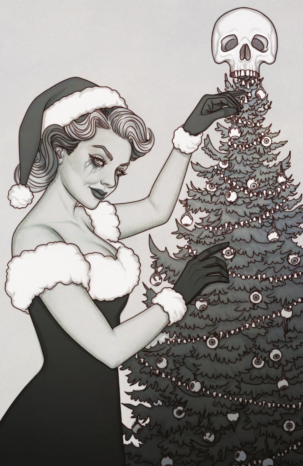 12/16/2026 Christmas Darkness #1 C Glow in the Dark Variant (Full Art, Glow in the Dark, Frison) BOOM ENTERTAINMENT