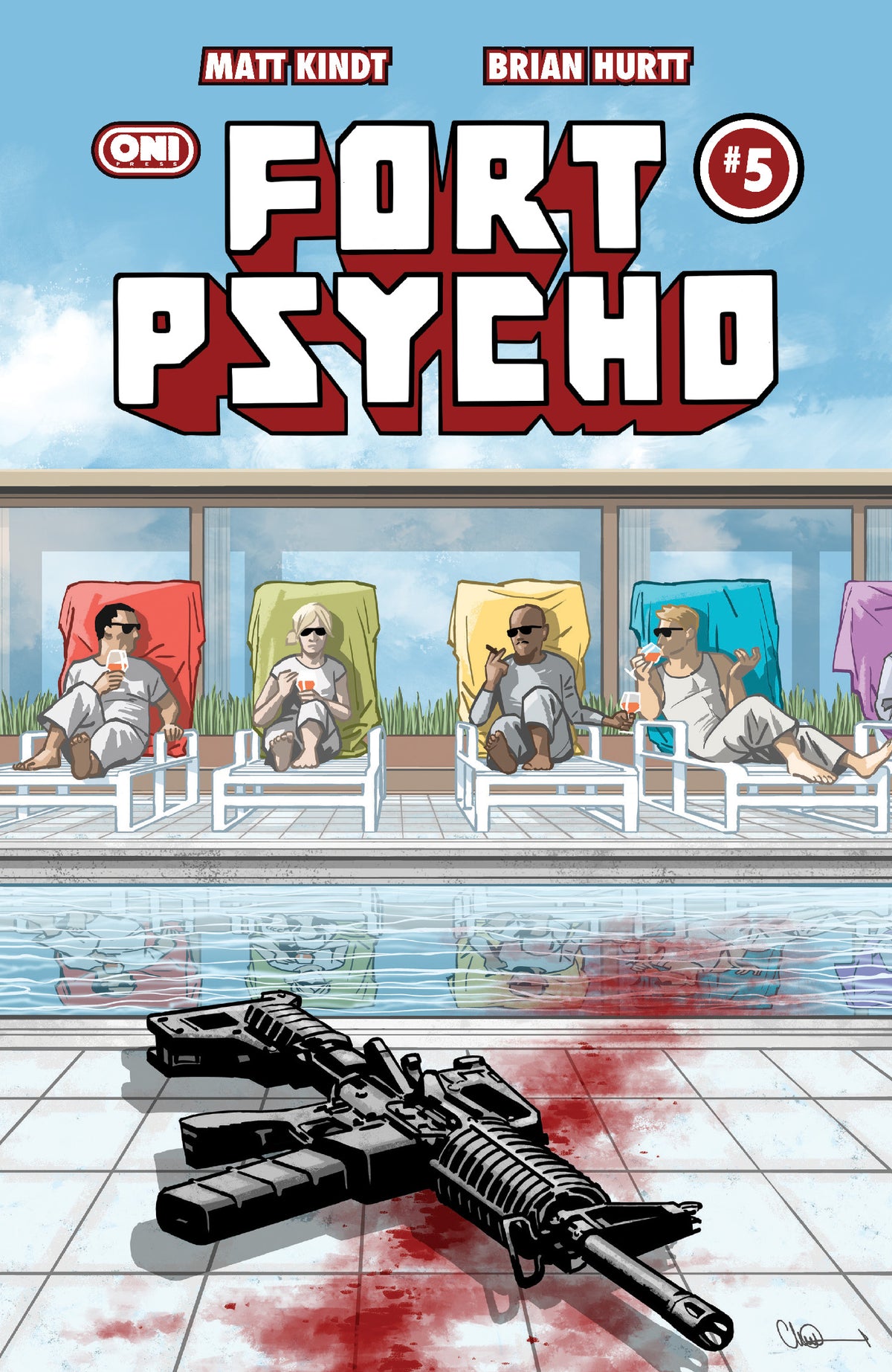 12/16/2026 Fort Psycho #5 Cover C Charlie Adlard Var ONI PRESS