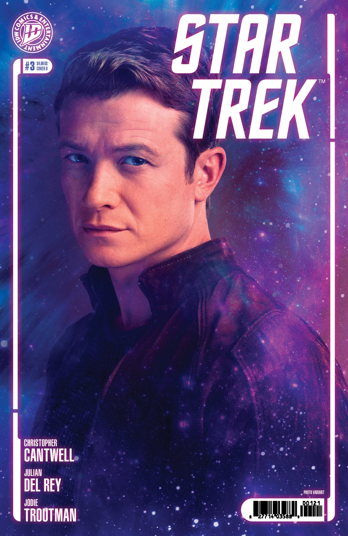12/16/2026 Star Trek (2026) #3 Variant B (Photo Variant) IDW PUBLISHING