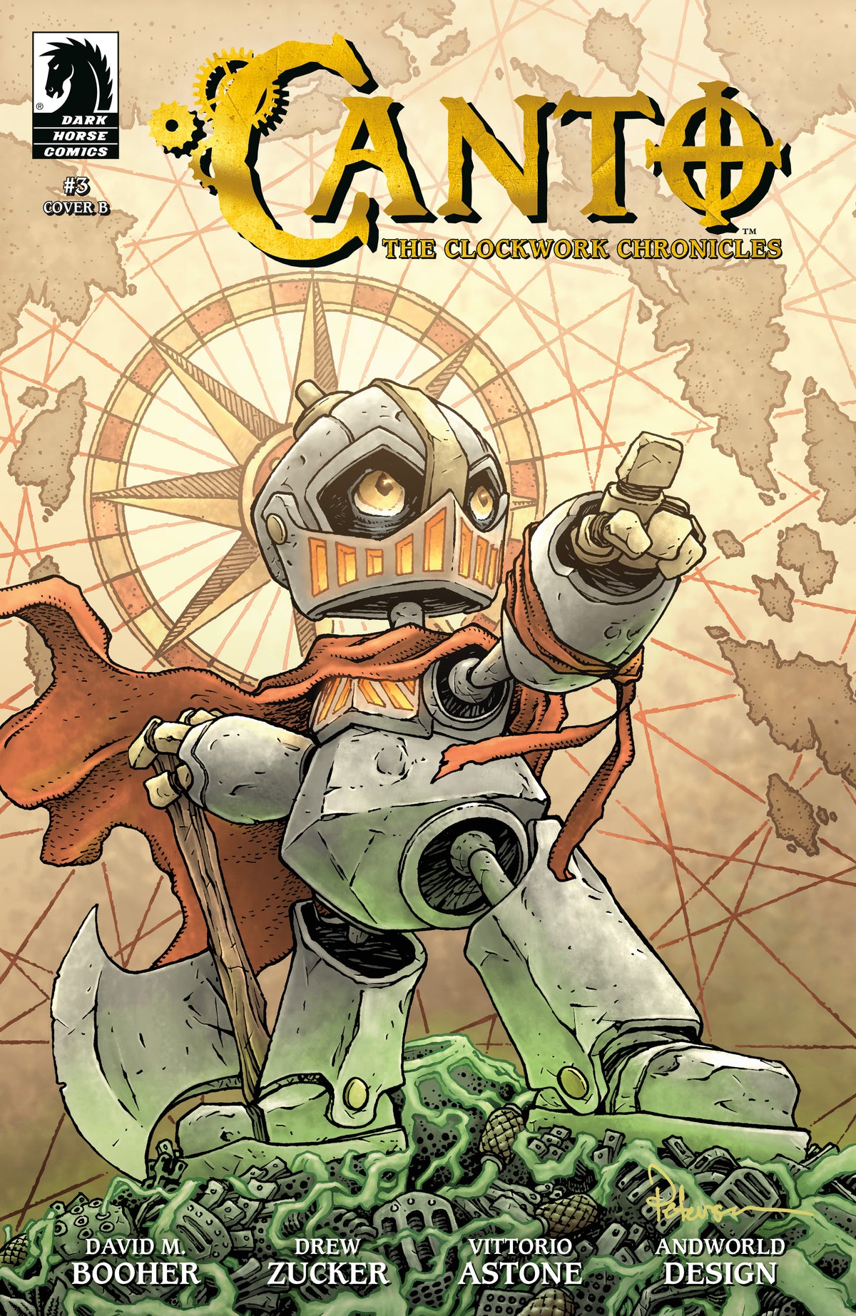 02/17/2027 Canto: The Clockwork Chronicles #3 (CVR B) (David Petersen) DARK HORSE COMICS