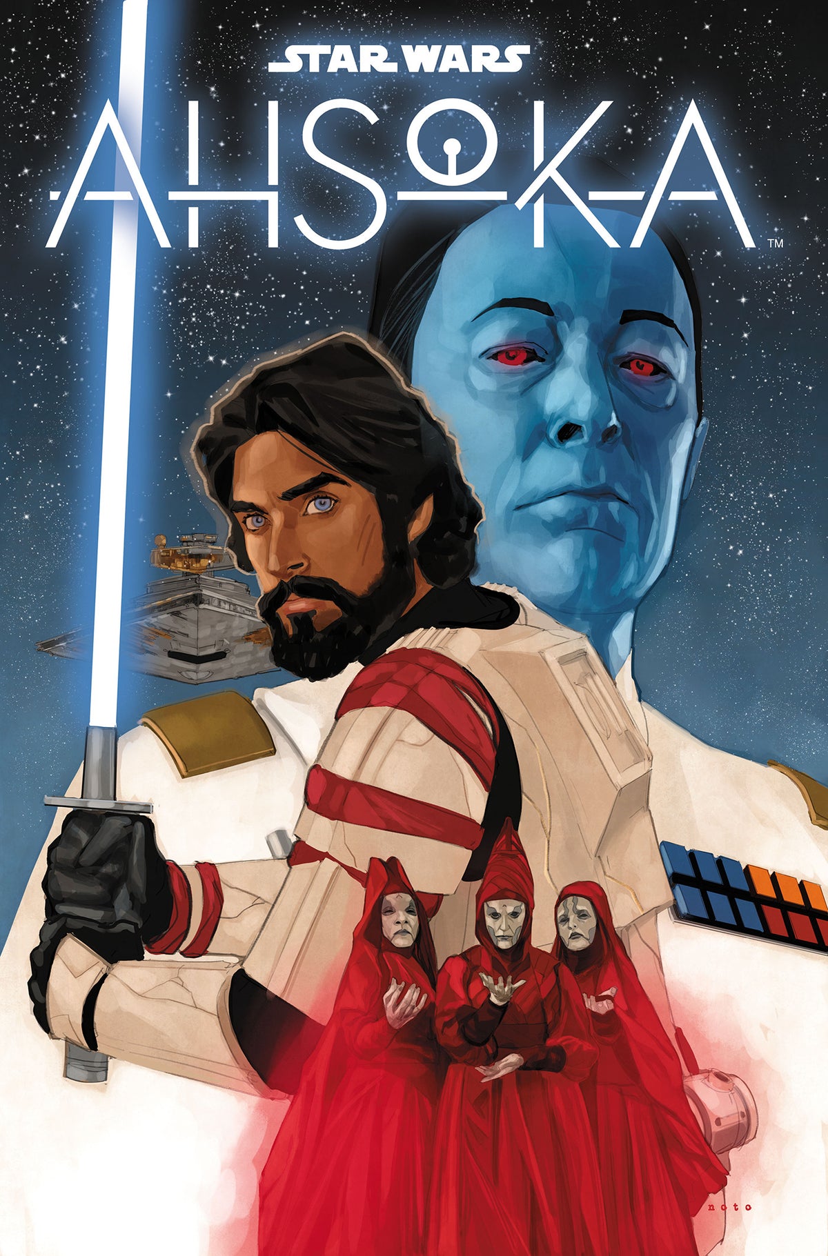 01/20/2027 STAR WARS: AHSOKA - ESCAPE FROM THRAWN #1 COVER A MARVEL