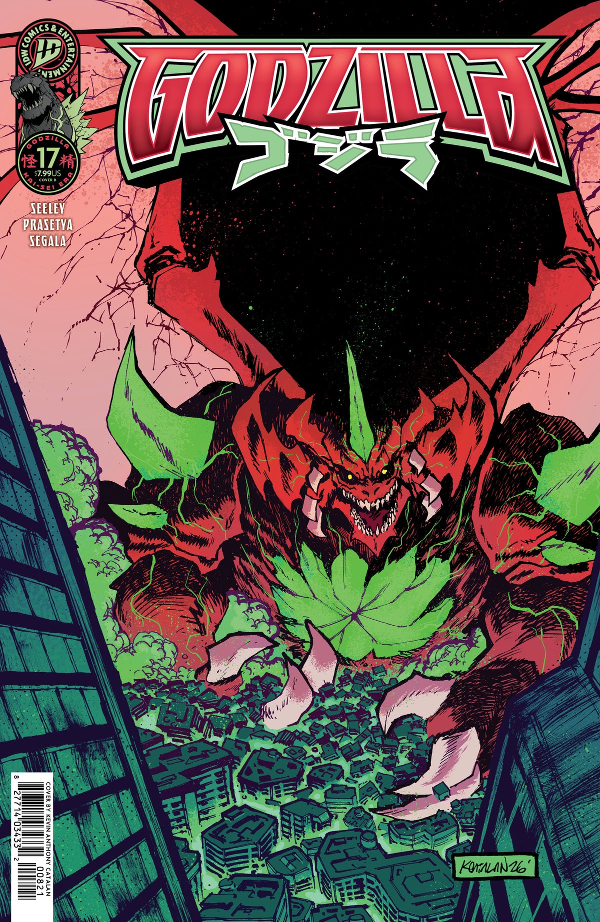 02/03/2027 Godzilla [Kai-Sei Era] #17 Variant B (Catalan) IDW PUBLISHING