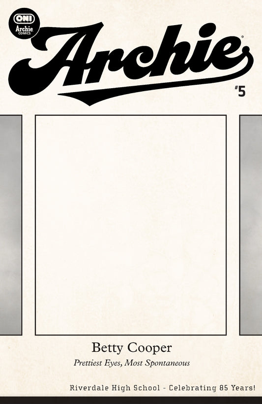 01/27/2027 Archie #5 Cover C Betty Yearbook Sketch Var ONI PRESS