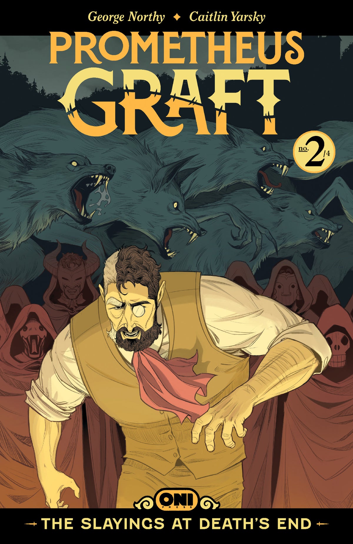 01/20/2027 Prometheus Graft The Slayings at Deaths End #2 Cover A Caitlin Yarsky ONI PRESS