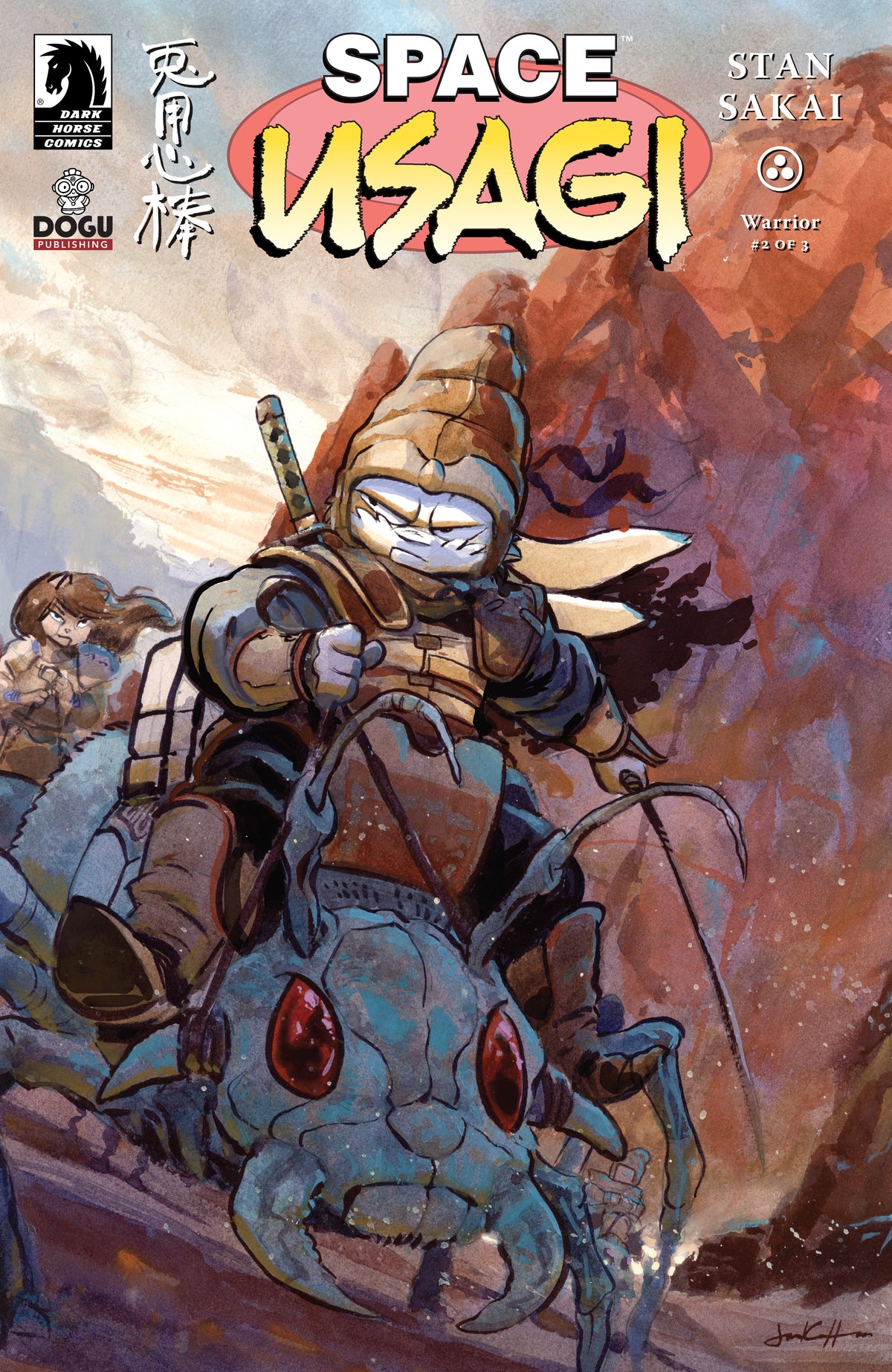 02/17/2027 Space Usagi: Warrior #2 (CVR B) (Jared Cullum) DARK HORSE COMICS
