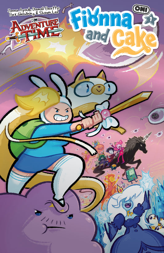 01/13/2027 Adventure Time Fionna & Cake #1 Cover E Reggie Graham Foil Var ONI PRESS