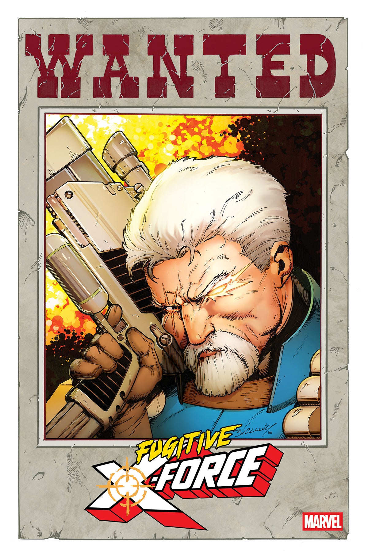 01/20/2027 FUGITIVE X-FORCE #2 COVER B MARK BAGLEY WANTED VARIANT MARVEL