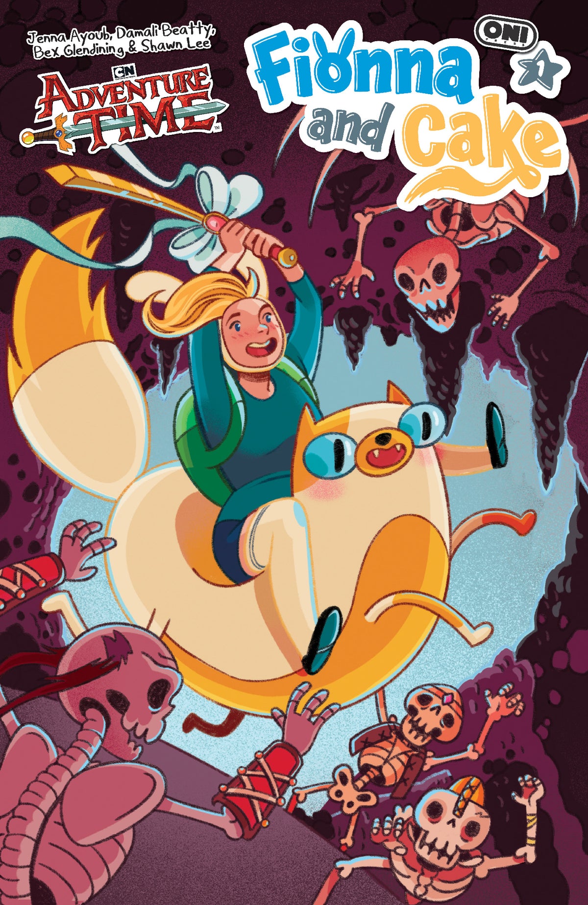 01/13/2027 Adventure Time Fionna & Cake #1 Cover B Nicole Goux Var ONI PRESS