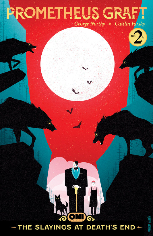 01/20/2027 Prometheus Graft The Slayings at Deaths End #2 Cover B Patricia Martín Var ONI PRESS