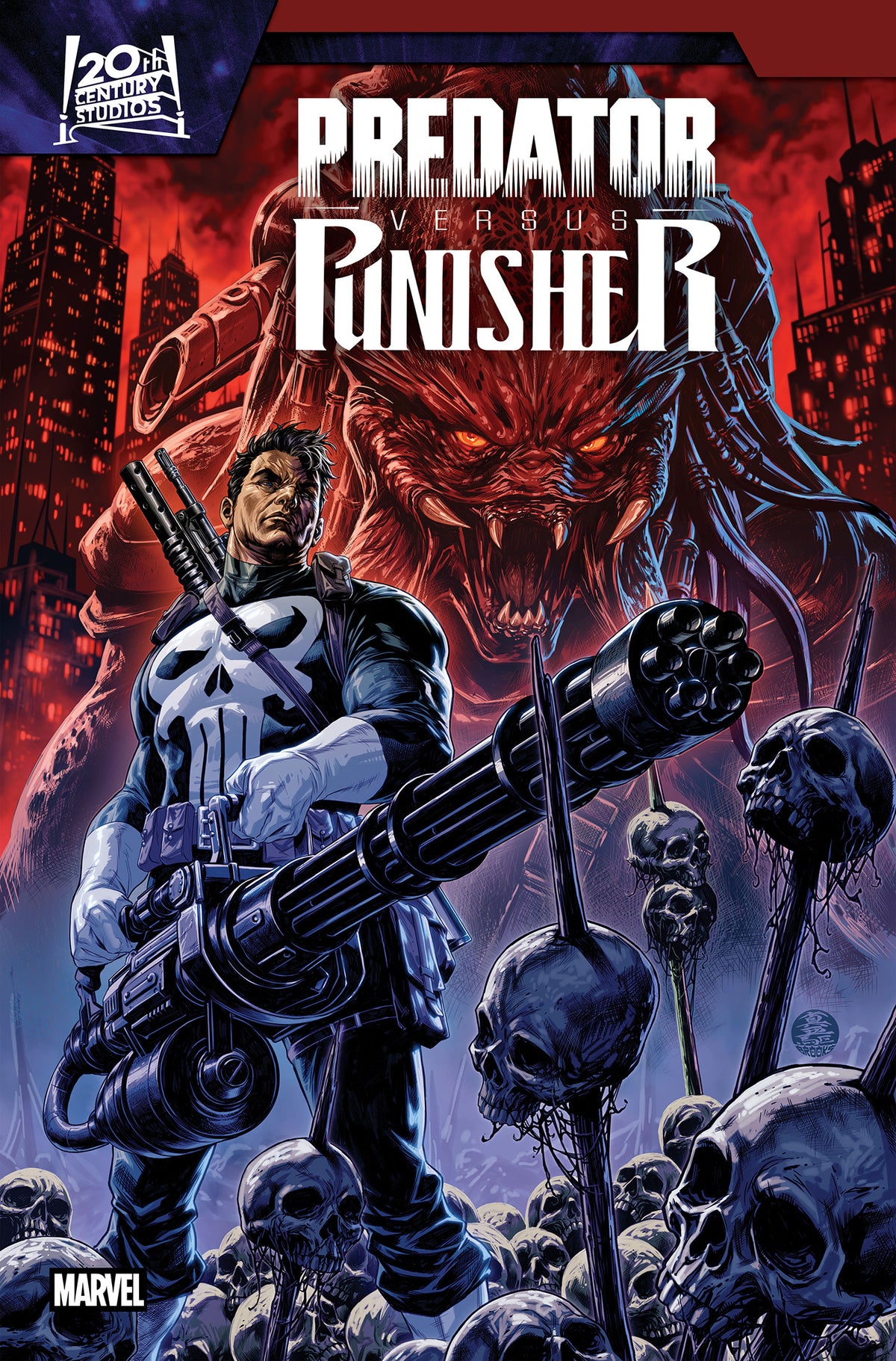 01/27/2027 PREDATOR VS. PUNISHER #3 COVER D MARK BROOKS VARIANT MARVEL
