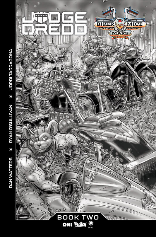 01/27/2027 Judge Dredd/Biker Mice from Mars #2 Cover B Juan José Ryp Var ONI PRESS