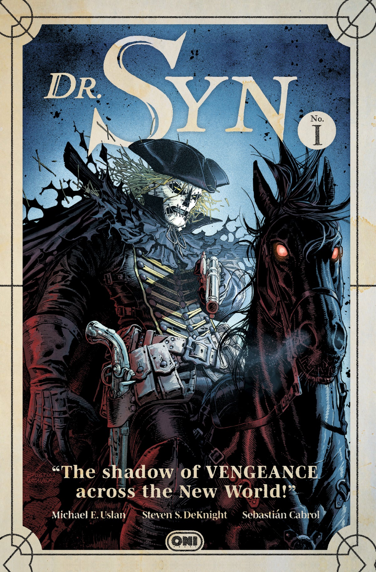 01/06/2027 Dr Syn #1 Cover A Dustin Weaver ONI PRESS