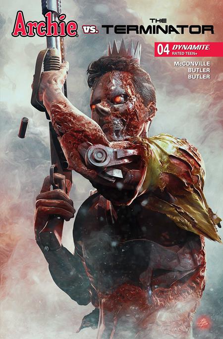 01/20/2027 ARCHIE VS THE TERMINATOR #4 CVR B BJORN BARENDS VAR DYNAMITE ENTERTAINMENT