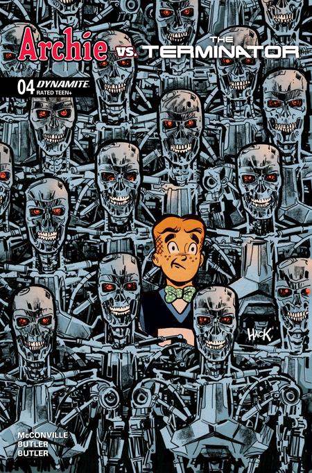 01/20/2027 ARCHIE VS THE TERMINATOR #4 CVR C ROBERT HACK VAR DYNAMITE ENTERTAINMENT