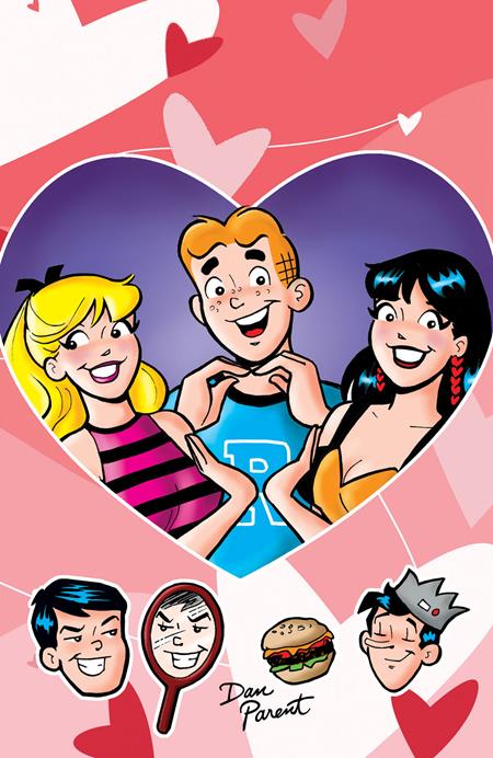 01/13/2027 BETTY AND VERONICAS VALENTINES SPECTACULAR (ONE SHOT) CVR D DAN PARENT FOIL FULL ART VAR ARCHIE COMICS PUBLICATIONS