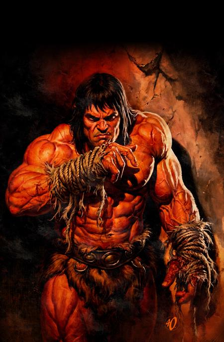 01/27/2027 CONAN THE BARBARIAN #39 CVR F ARIEL OLIVETTI VIRGIN CARDSTOCK VAR (MR) TITAN COMICS