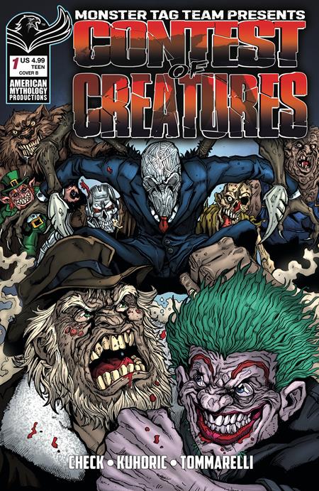 01/27/2027 CONTEST OF CREATURES #1 CVR B PUIS CALZADA VAR (MR) PRANA PUBLISHERS