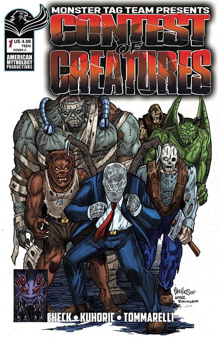01/27/2027 CONTEST OF CREATURES #1 CVR C BUZ HASSON VAR (MR) PRANA PUBLISHERS