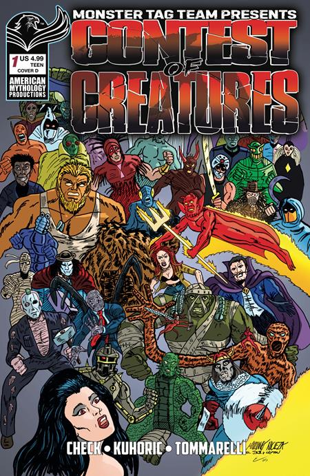 01/27/2027 CONTEST OF CREATURES #1 CVR D MARIANO NICIEZA HOMAGE VAR (MR) PRANA PUBLISHERS