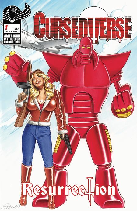 01/06/2027 CURSEDVERSE RESURRECTION #1 CVR F MARK SPARACIO BALTIMORE COMIC CON VAR PRANA PUBLISHERS