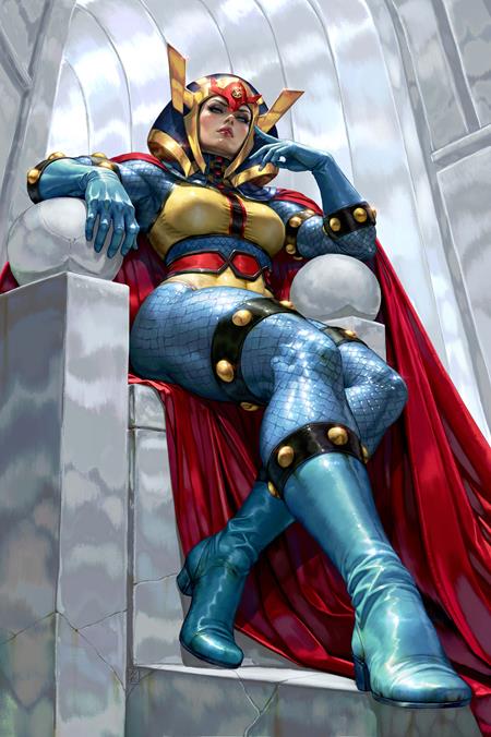 01/13/2027 DC ALL IN SAGA THE NEW GODS #1 (ONE SHOT) CVR B KYUYONG EOM CARD STOCK VAR DC COMICS