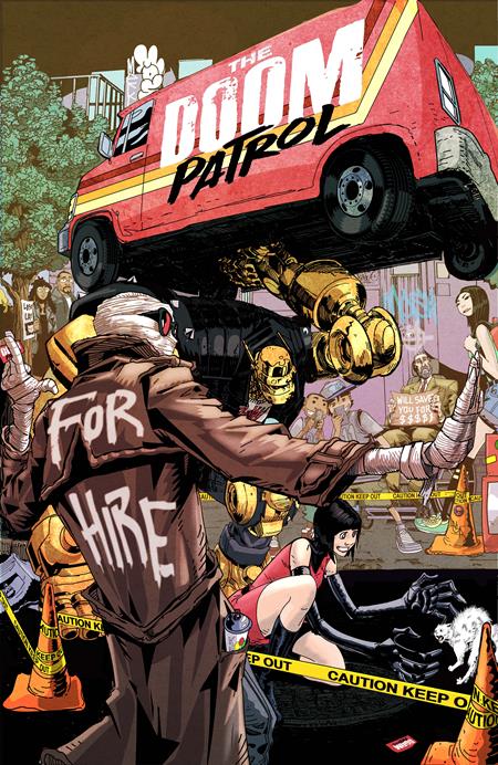 01/13/2027 DOOM PATROL #5 CVR D DAMION SCOTT CARD STOCK VAR DC COMICS