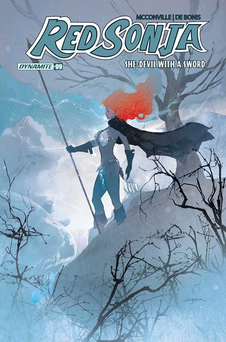 01/13/2027 RED SONJA SHEDEVIL WITH A SWORD #9 CVR A STUART SAYGER DYNAMITE ENTERTAINMENT