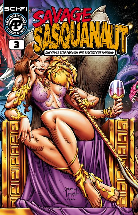 01/20/2027 SAVAGE SASQUANAUT #3 CVR A CRAIG BABIAR MASSIVE PUBLISHING