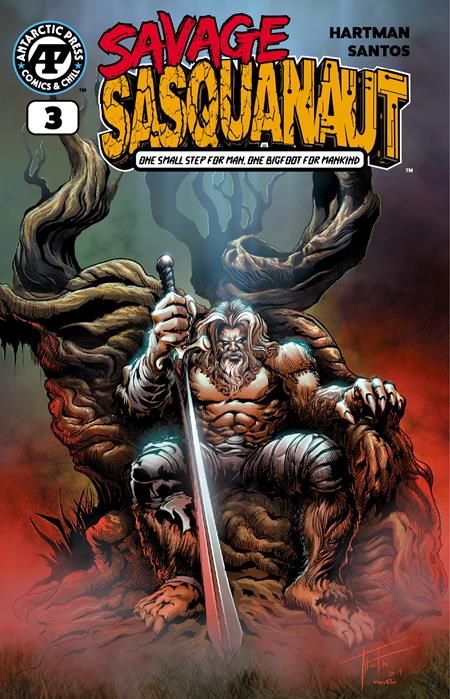 01/20/2027 SAVAGE SASQUANAUT #3 CVR B ROD THORNTON VAR MASSIVE PUBLISHING