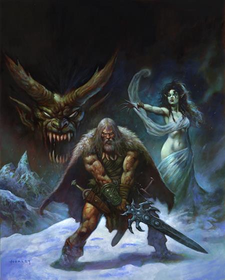 01/13/2027 SAVAGE SWORD OF CONAN #18 CVR C ALEX HORLEY VIRGIN CARDSTOCK VAR (MR) TITAN COMICS