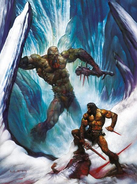 01/13/2027 SAVAGE SWORD OF CONAN #18 CVR D LIAM SHARP VIRGIN CARDSTOCK VAR (MR) TITAN COMICS