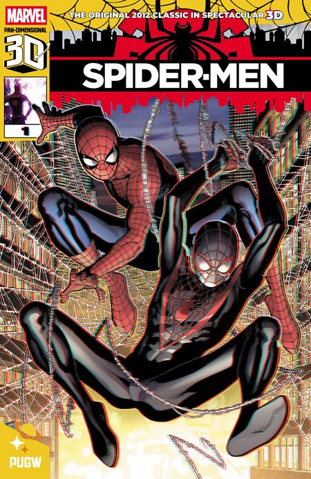 01/13/2027 SPIDER-MEN (2012) #1 PAN DIMENSIONAL 3D EDITION PRANA PUBLISHERS