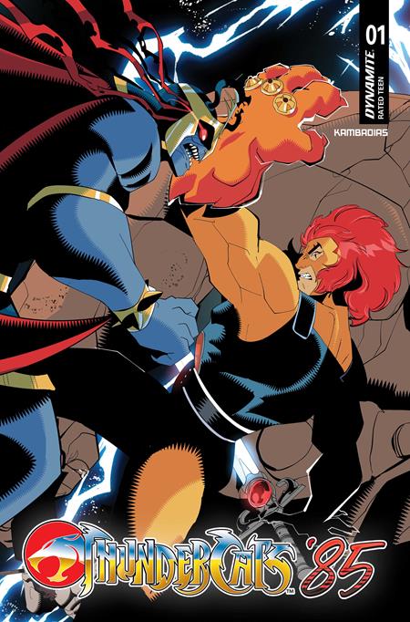 01/06/2027 THUNDERCATS 85 #1 CVR A GEORGE KAMBADAIS DYNAMITE ENTERTAINMENT