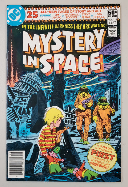 MYSTERY IN SPACE #111 1980 NEWSSTAND House of Mystery DC Comics