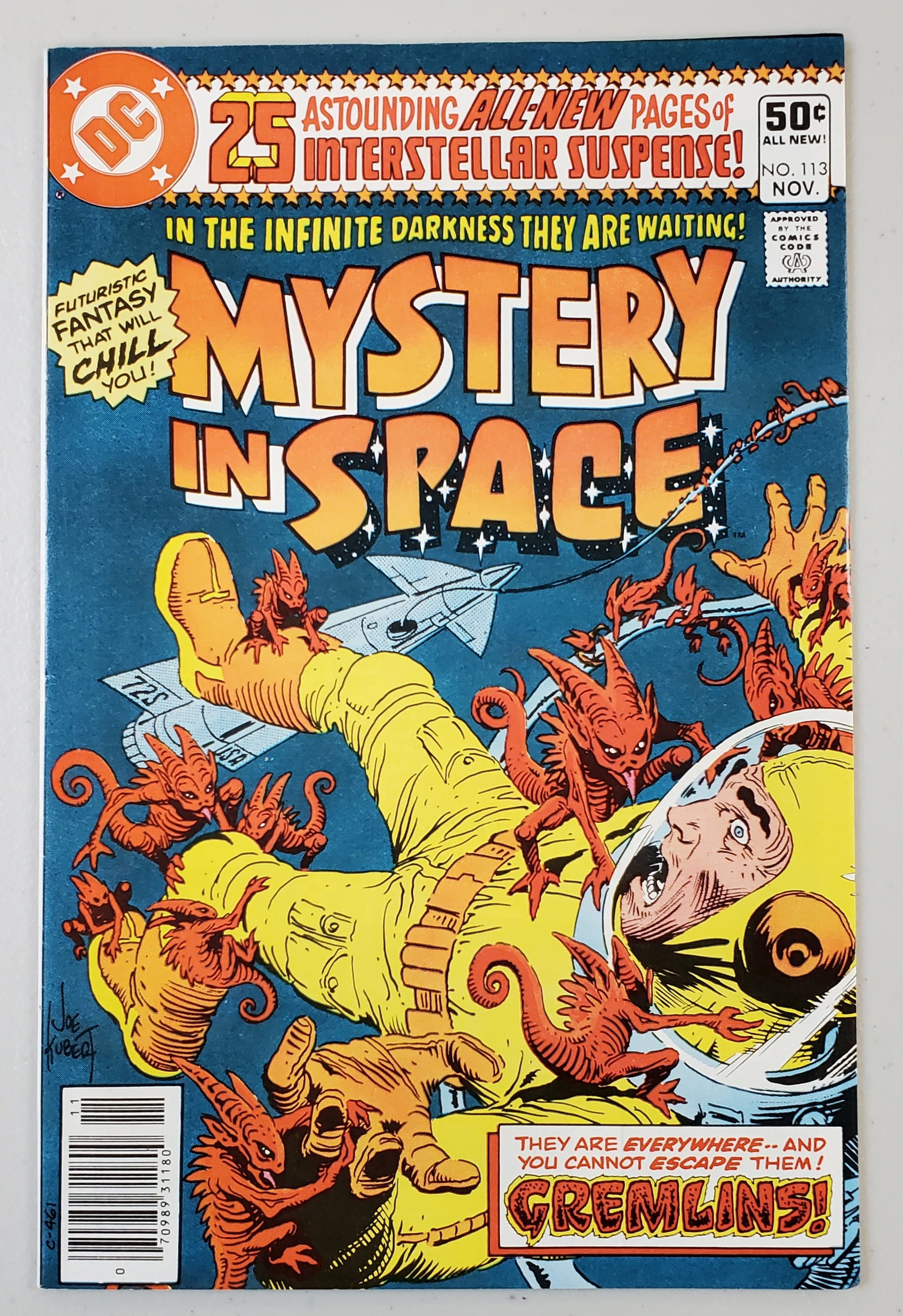 MYSTERY IN SPACE #113 1980 NEWSSTAND House of Mystery DC Comics